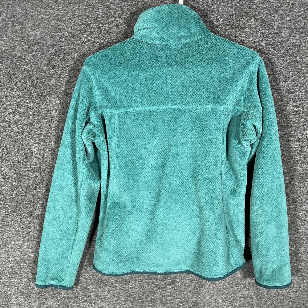 Patagonia Re-Tool Snap-T Jacket Womens Small Green Fleece‎ Pullover STY25442 - Picture 8 of 9